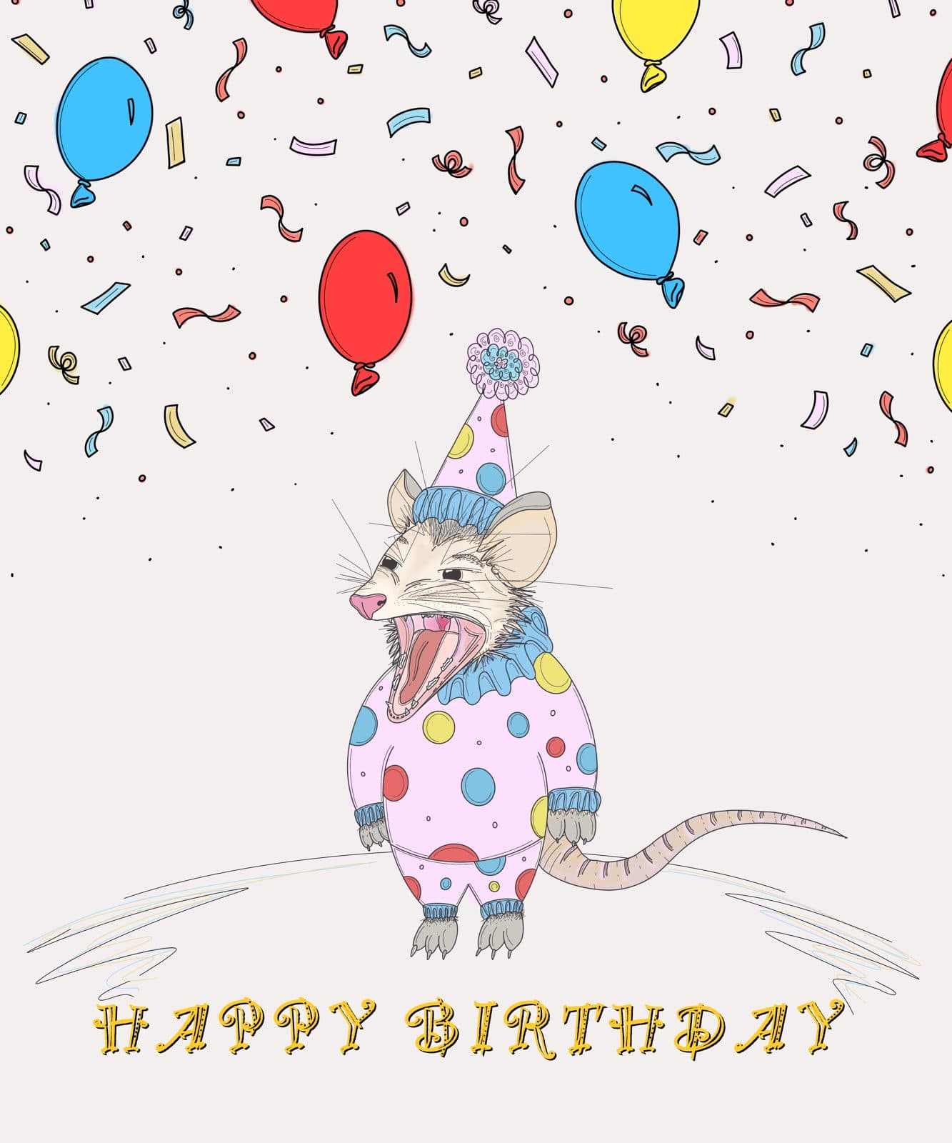 Birthday Mouse