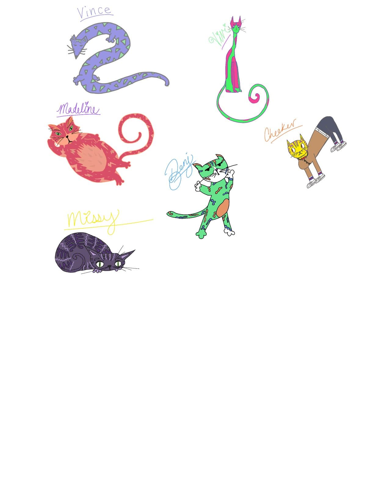 Cat Doodles