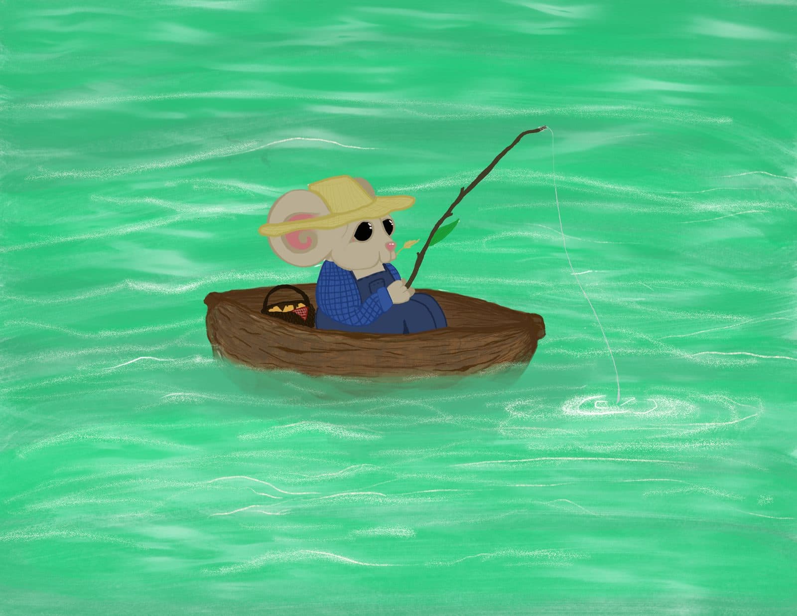 Mouse In Boat