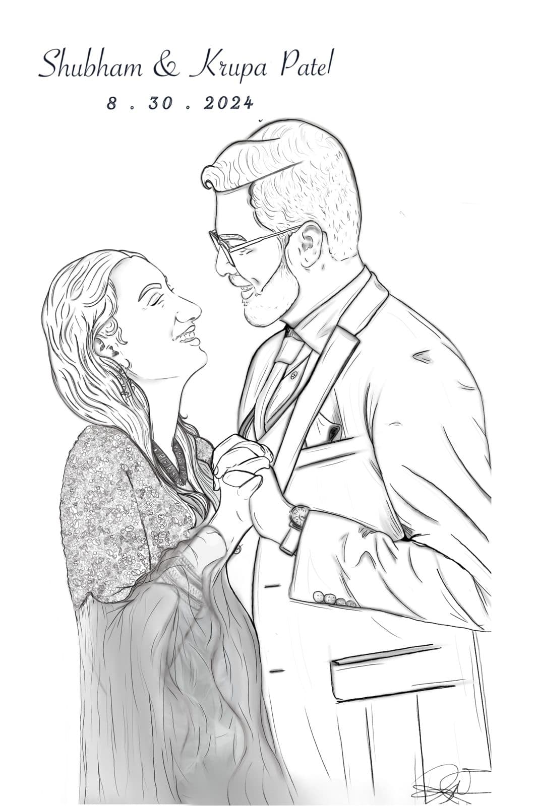 Wedding Portrait Commission (2024)