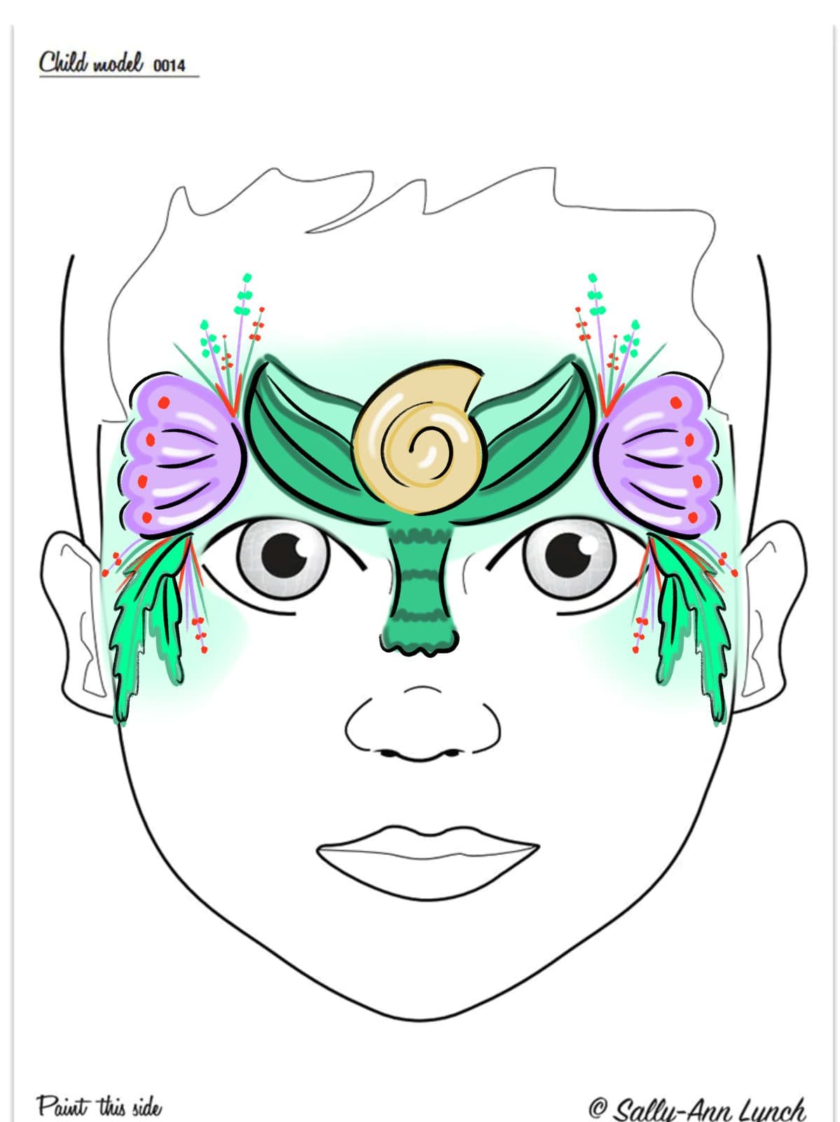 Seafoam Shell Crown