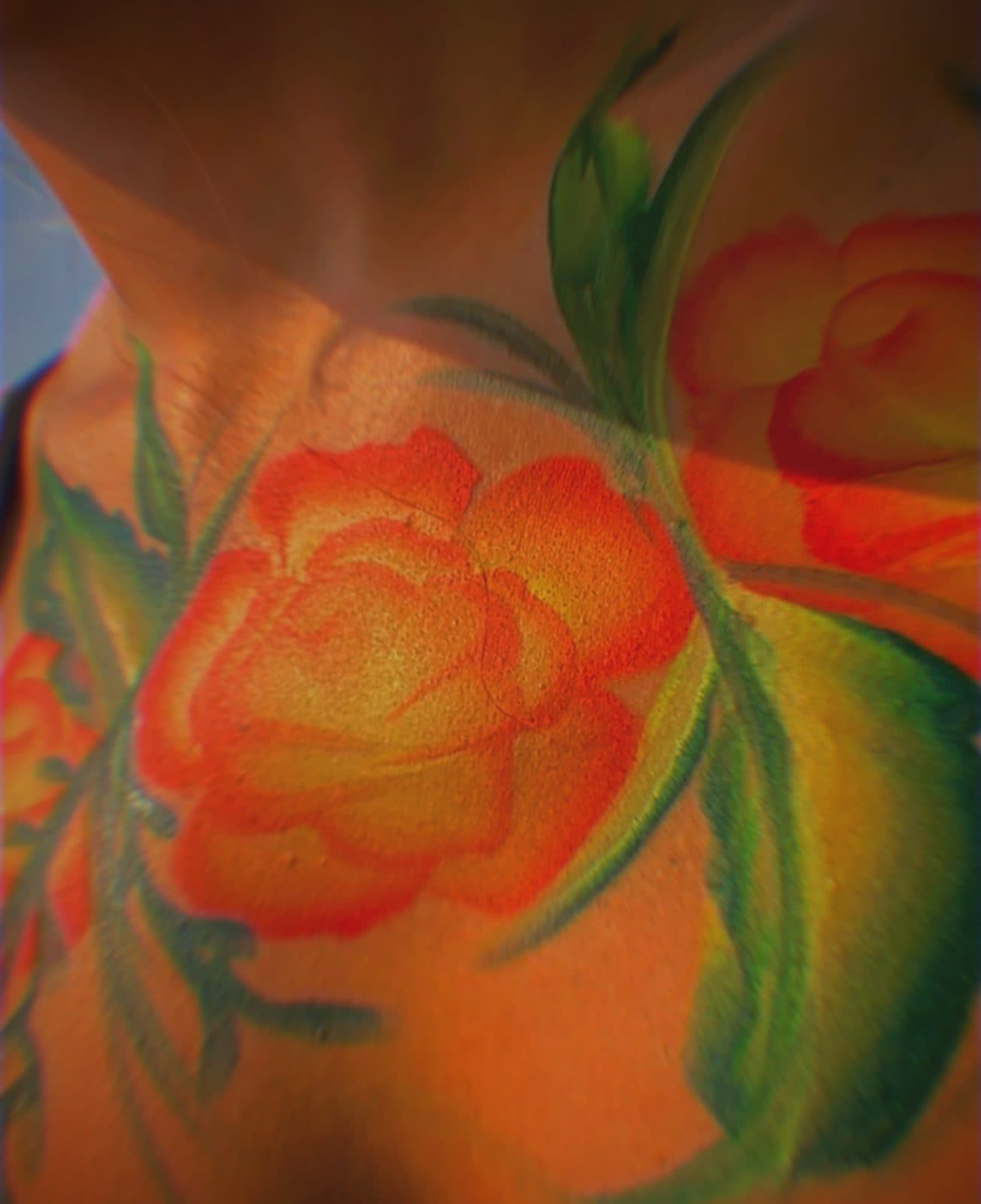 Airbrushed Roses