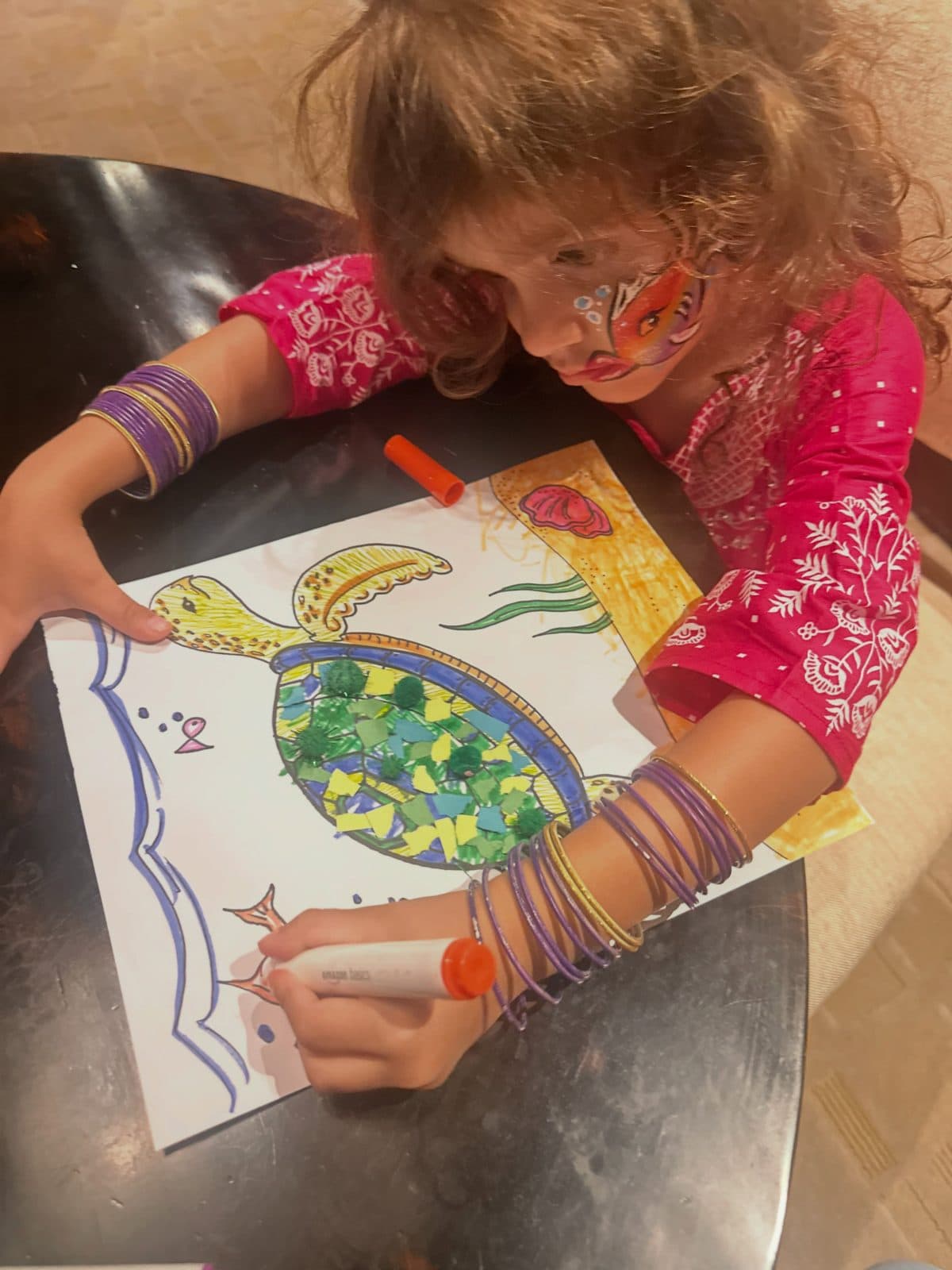 Kids Art Classes — example of Brier's work