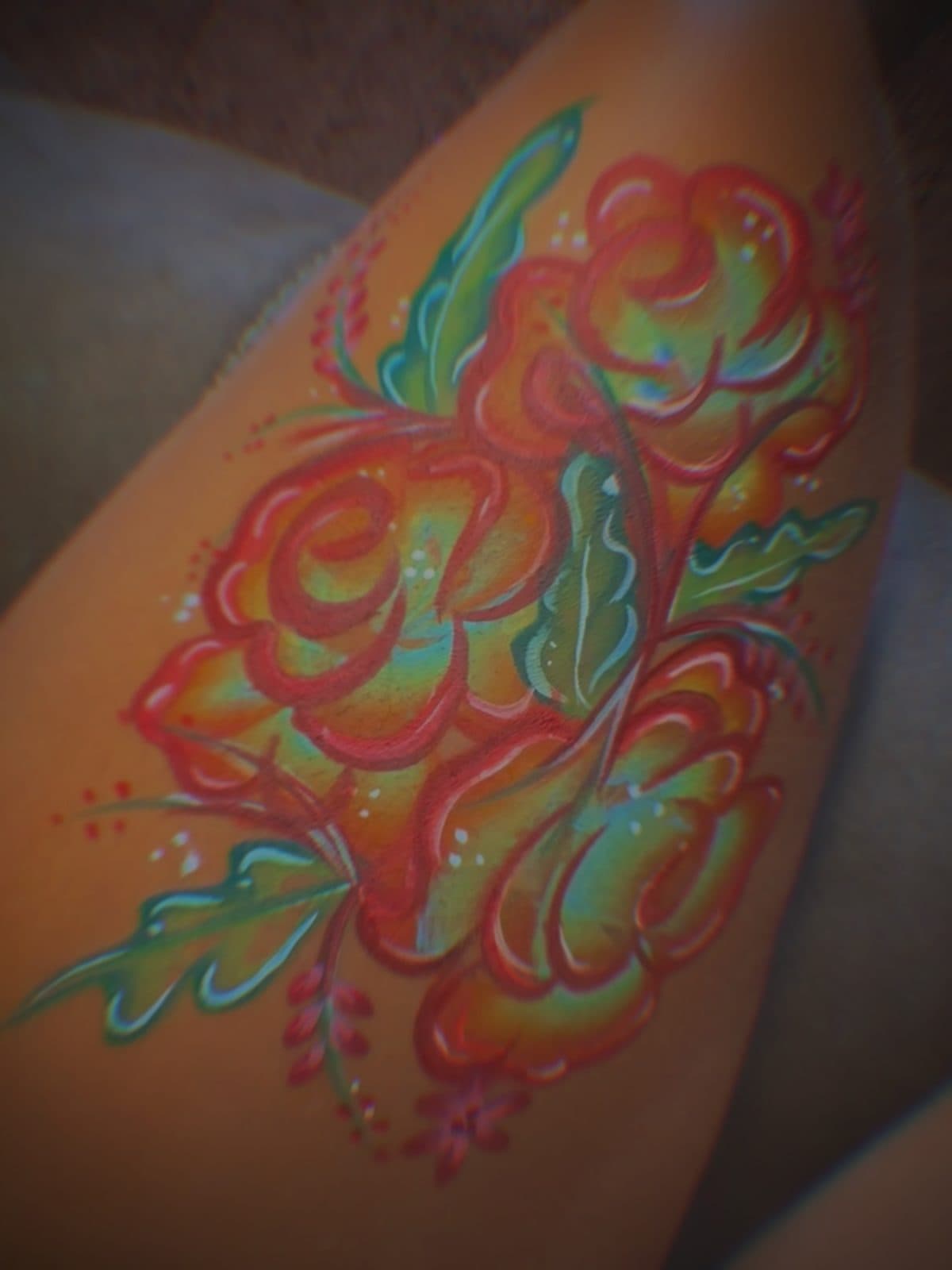 Neon Roses