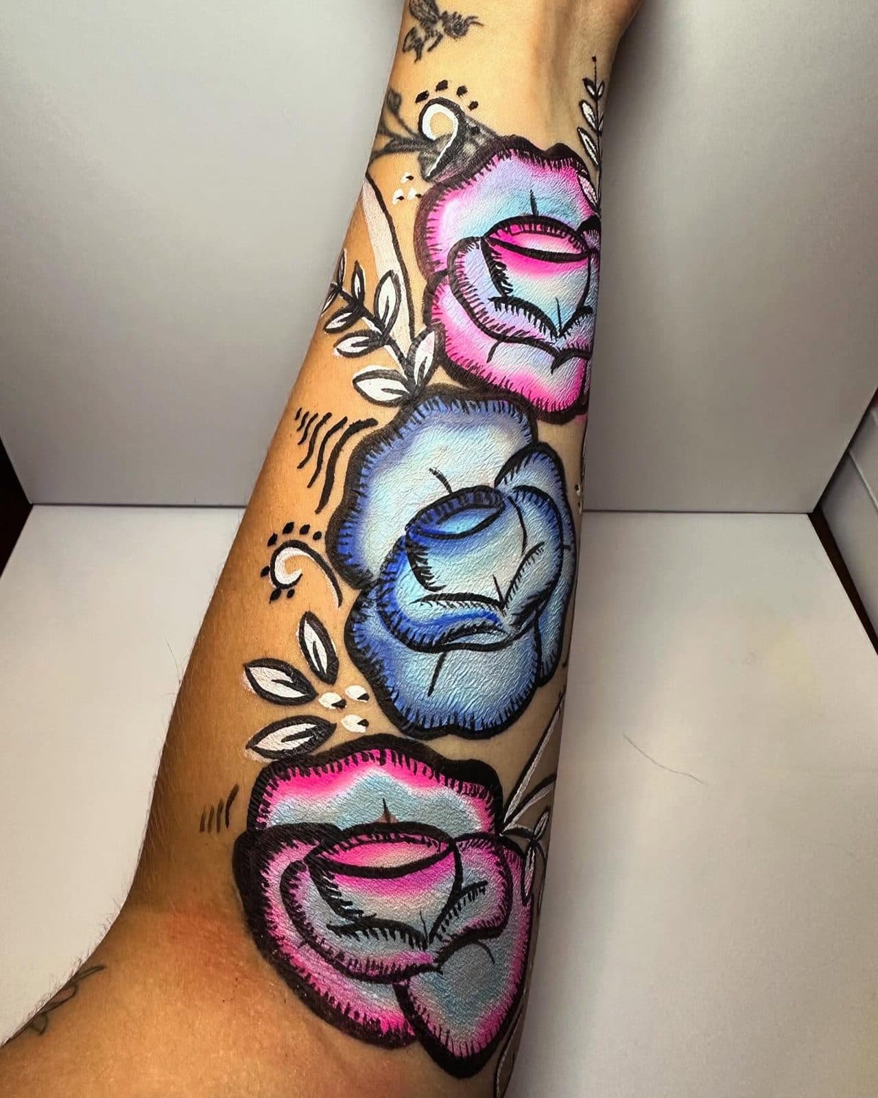 Painted Roses